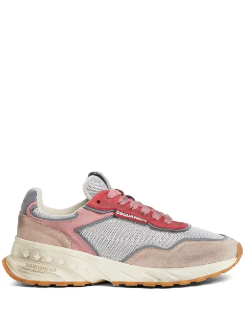 DSQUARED2 distressed-finish sneakers Pink SNW028023808186
