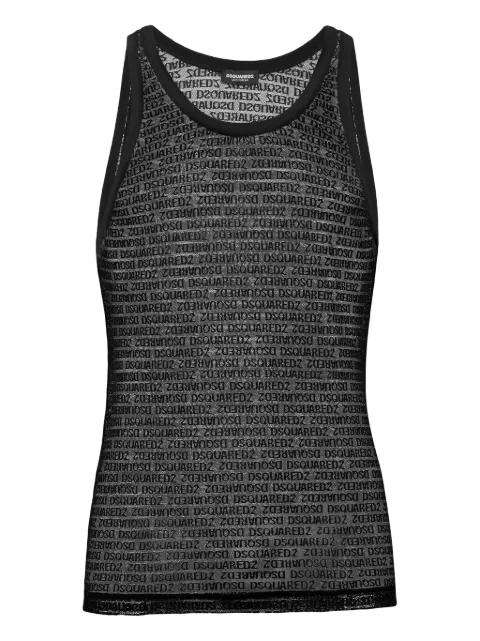 DSQUARED2 Heritage tank top Black D9D185750ISA01