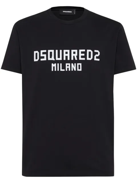 DSQUARED2 Cool Fit Dsquared2 Milano T-Shirt Black S74GD1418D20020