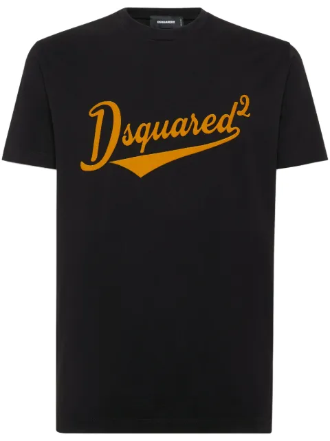 DSQUARED2 logo-print T-shirt Black S74GD1394D20020