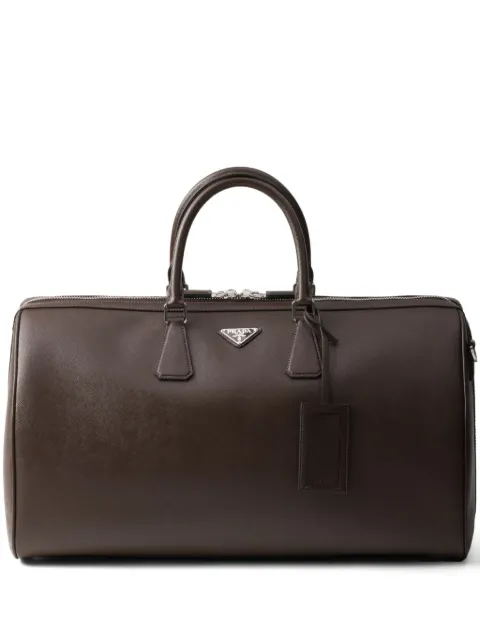 Prada Saffiano leather duffle bag Brown 2VC018VOOO9Z2