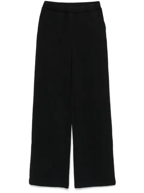 ROTATE BIRGER CHRISTENSEN organic cotton track trousers Black 113450100