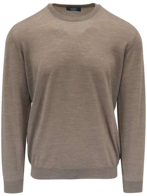 Fedeli virgin-wool sweater Neutrals 7UI07012US46