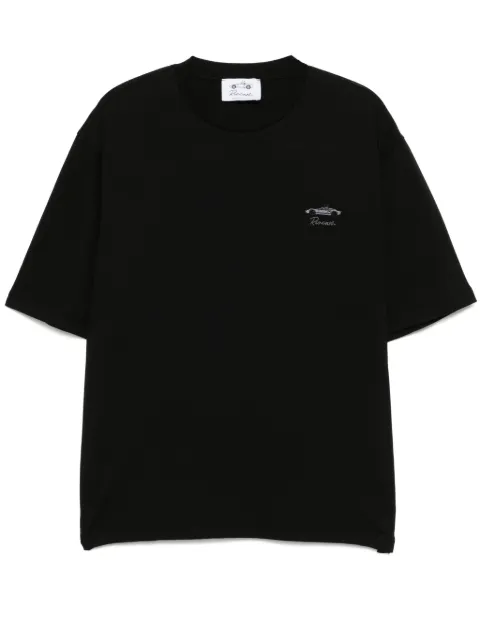 Riocam car-embroidered T-shirt Black RMTS04