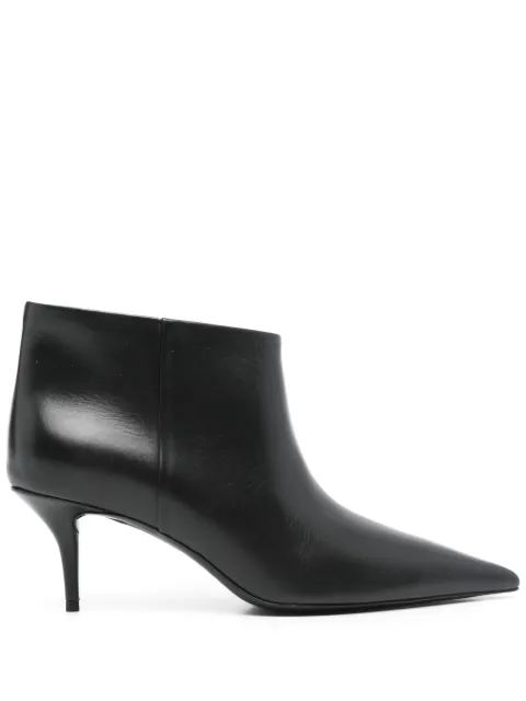 Fabiana Filippi leather pointed ankle boots Black ASD214A896I9920000