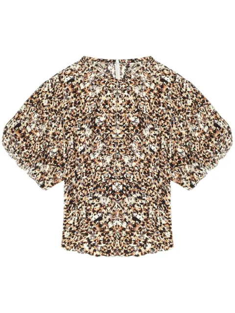 ISABEL MARANT Karlita top Neutrals HT0568FBC1J05I
