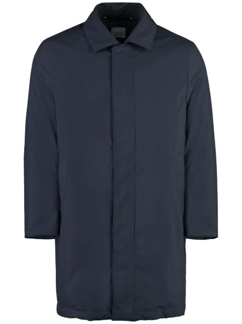 Paul Smith classic-collar zipped parka Blue M1R482Y