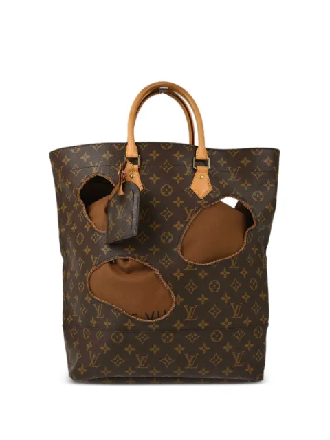 Louis Vuitton Pre-Owned x Comme Des Garçons 2014 With Holes tote bag Brown M40279