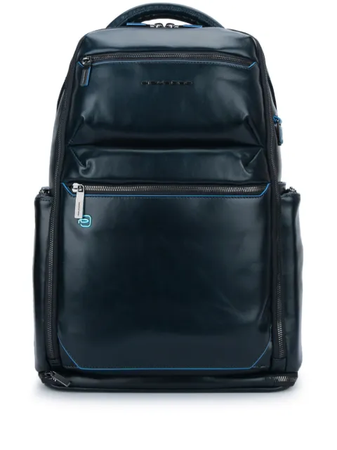 PIQUADRO leather backpack Black CA6592B2BM