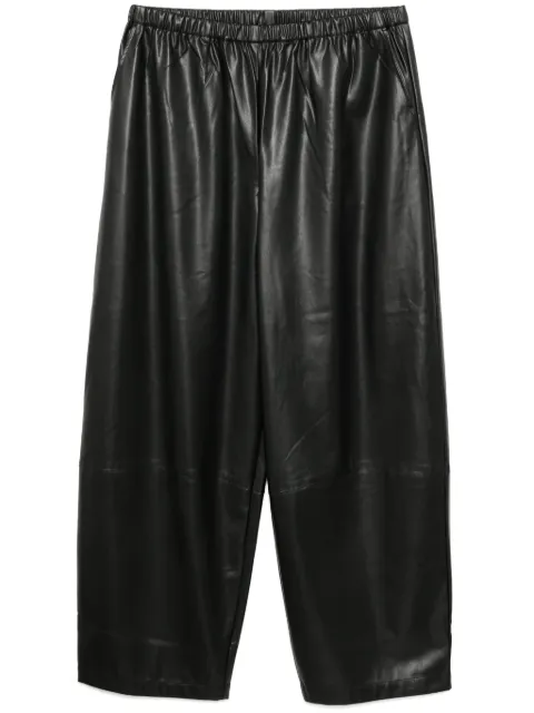 b+ab faux-leather trousers Black 4F169AS