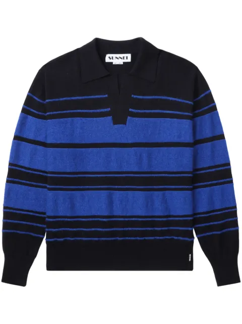 Sunnei striped sweater Blue RTWXKNW004A