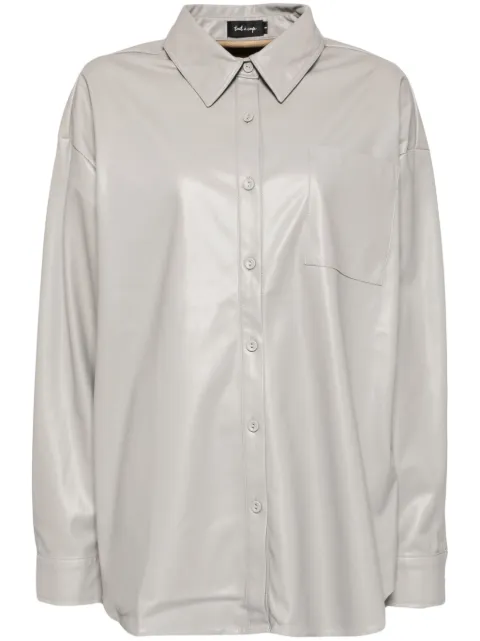 tout a coup long-sleeved shirt Grey M123AF4