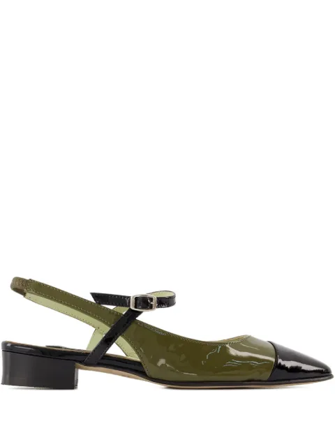 Carel Paris Oceano leather pumps Green CRLS22004