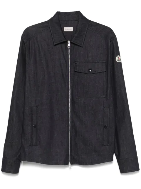 Moncler denim shirt Blue K10912F00017M6688