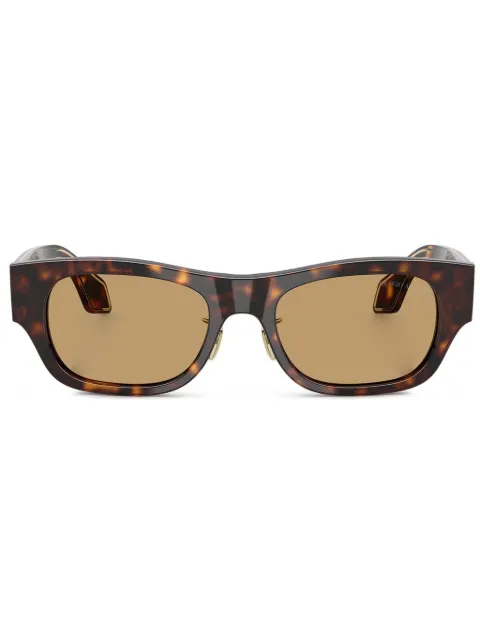 Giorgio Armani rectangle-frame sunglasses Brown AR8224