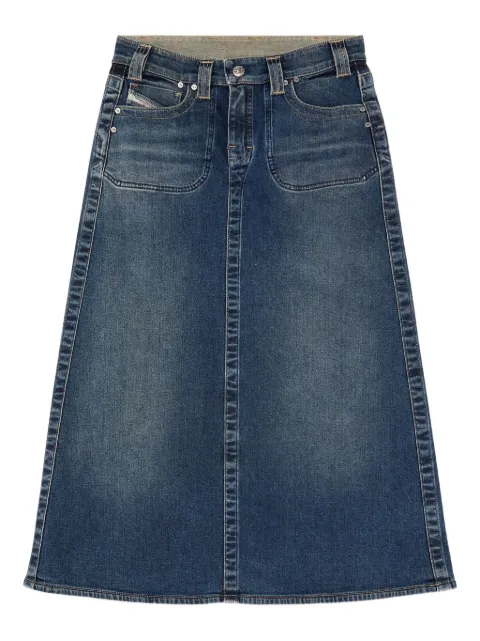 Diesel De-Pago-Mid-Re midi skirt Blue A1517409J06