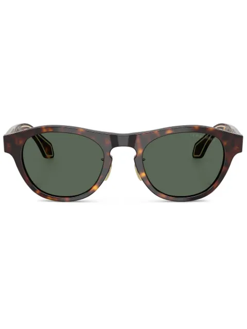 Giorgio Armani round-frame sunglasses Brown AR8225