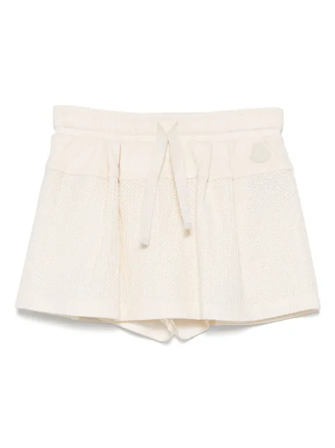 Moncler drawstring mini skorts Neutrals K10938H0001889AXF