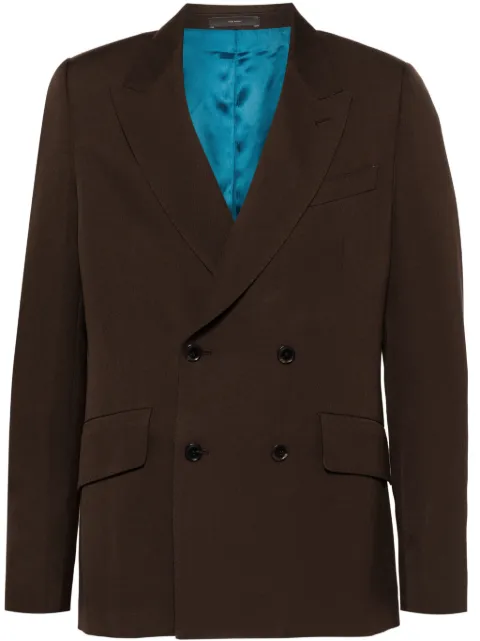 Paul Smith double-breasted blazer Brown M1R2328N02211