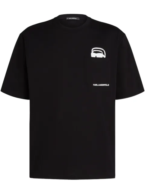 Karl Lagerfeld Ikon relaxed t-shirt Black A1M17096999