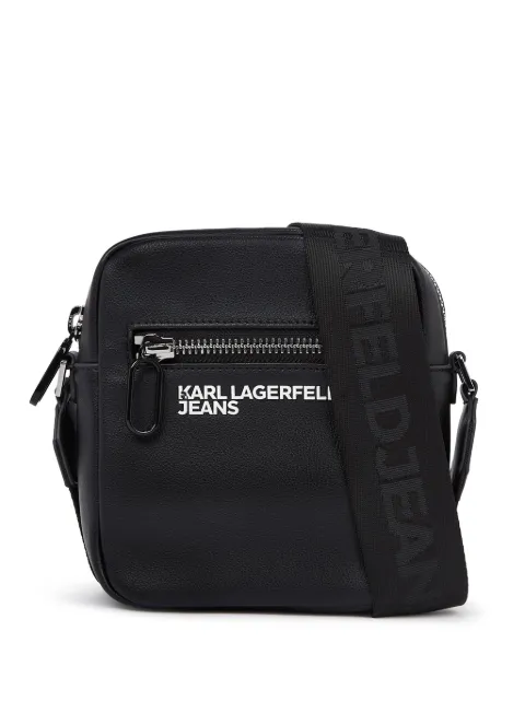 Karl Lagerfeld Jeans logo crossbody bag Black A1M30340999
