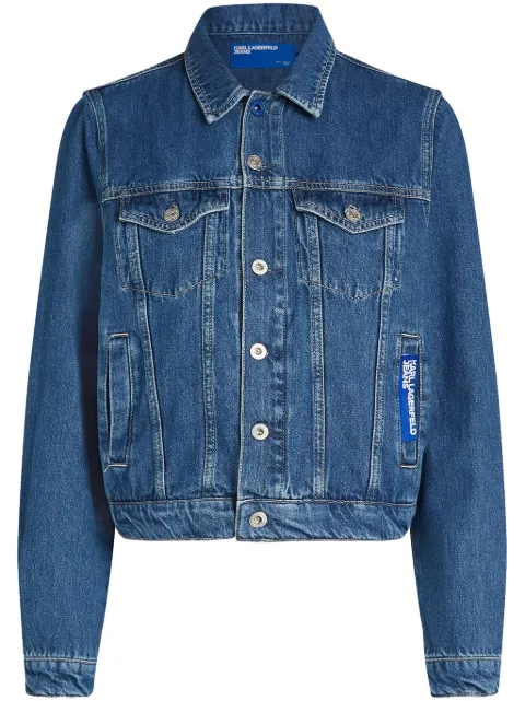 Karl Lagerfeld Jeans regular-fit denim jacket Blue A1W140021BM