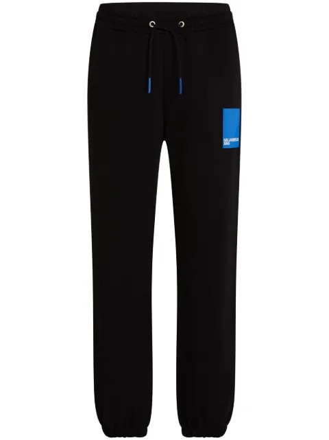 Karl Lagerfeld Jeans box-logo track pants Black A1M10002999