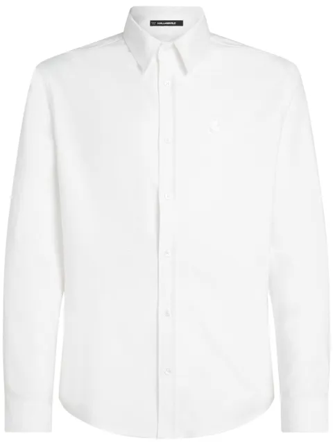 Karl Lagerfeld Kameo oxford shirt White A1M16037100