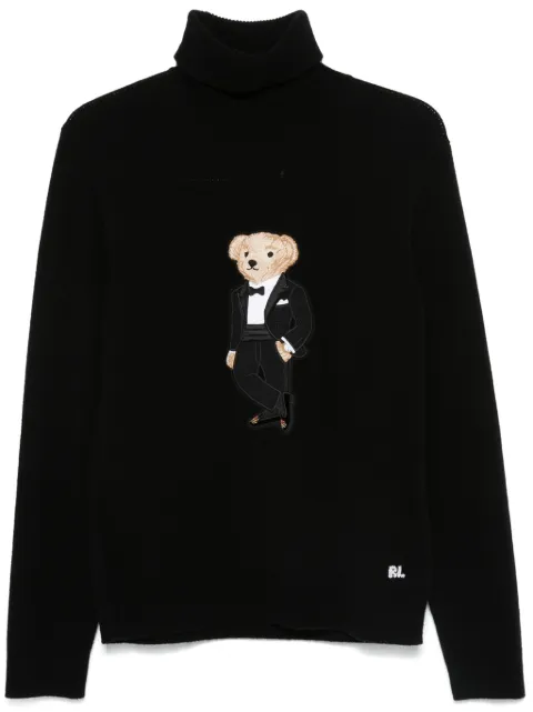Ralph Lauren Collection Polo Bear sweater Black 790952335001