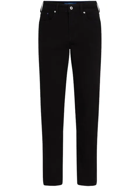 Karl Lagerfeld Jeans mid-rise slim-fit jeans Black A1M100061CE
