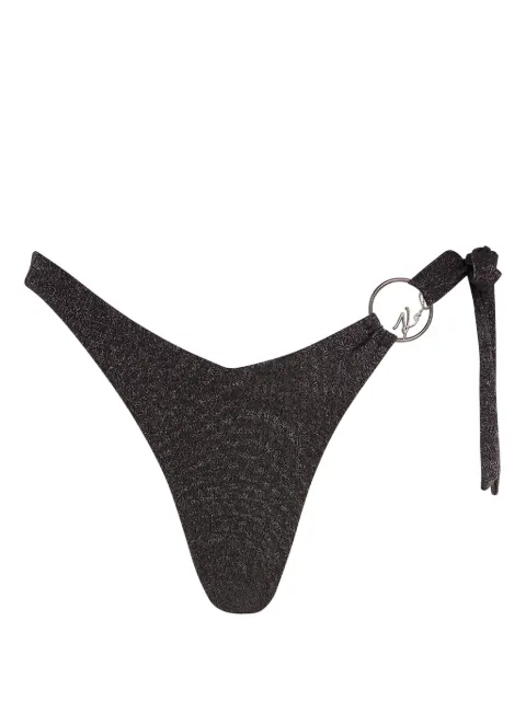 Karl Lagerfeld logo bikini bottoms Black A1W46016919