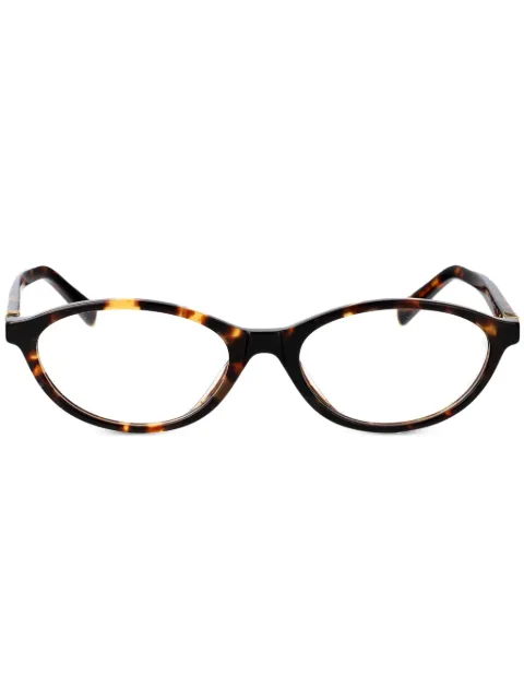 Miu Miu Eyewear cat eye-frame glasses Brown MU09XVVAU1O1