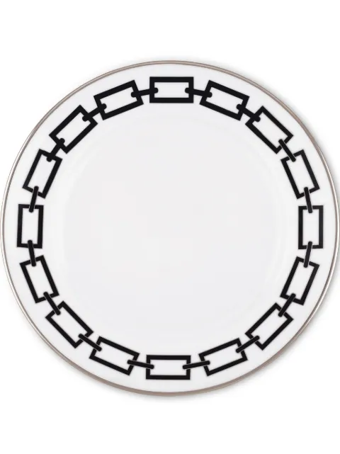 GINORI 1735 Catene flat plate (28cm) White 004RG00FPT110010280G00125500