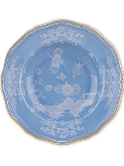 GINORI 1735 Oriente Italiano soup plate (24cm) Blue 003RG00FPT210010240G00124400