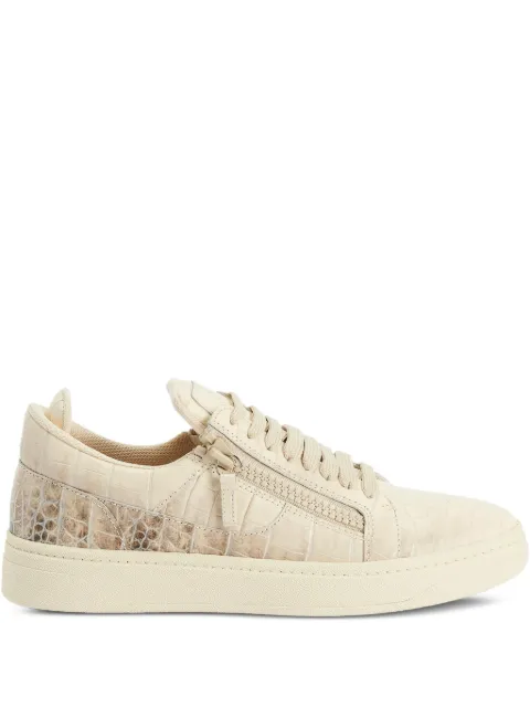 Giuseppe Zanotti GZ94 double-zip low-top sneakers Neutrals RM50005001