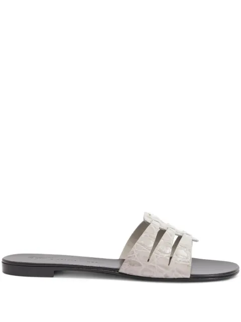 Giuseppe Zanotti Adheline slides Grey E500023002
