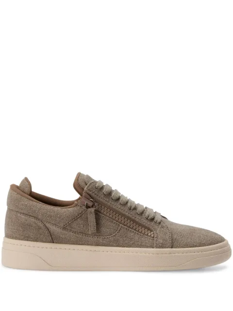 Giuseppe Zanotti GZ94 double-zip low-top sneakers Brown RM50002001