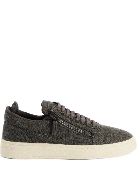 Giuseppe Zanotti GZ94 double-zip low-top sneakers Black RM50002003