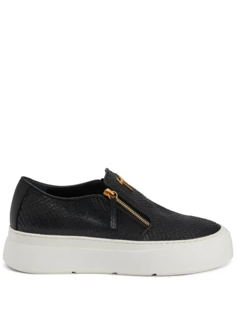 Giuseppe Zanotti GZ Mike Zip low-top sneakers Black EU40010021