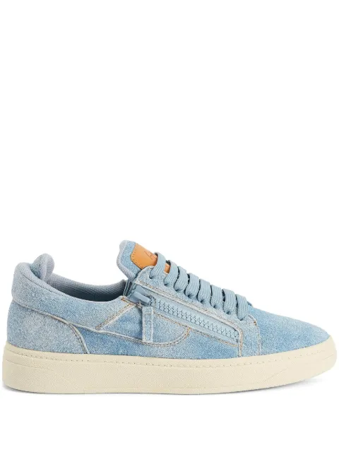 Giuseppe Zanotti GZ94 double-zip low-top sneakers Blue RM50000001