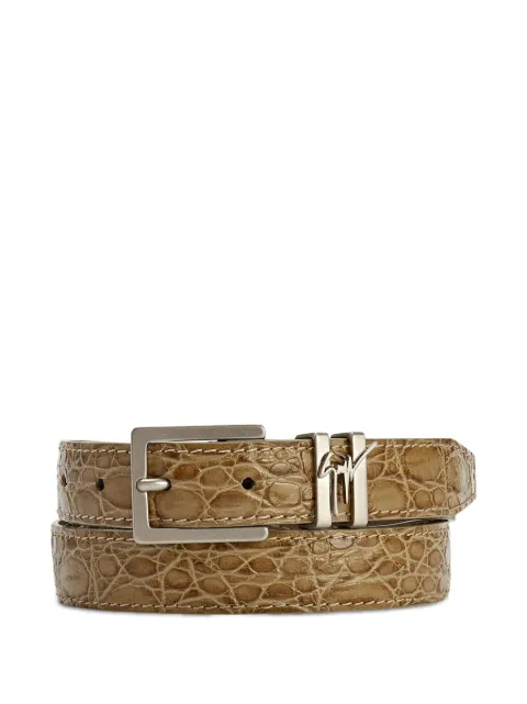 Giuseppe Zanotti Teodore belt Neutrals EAU5005004