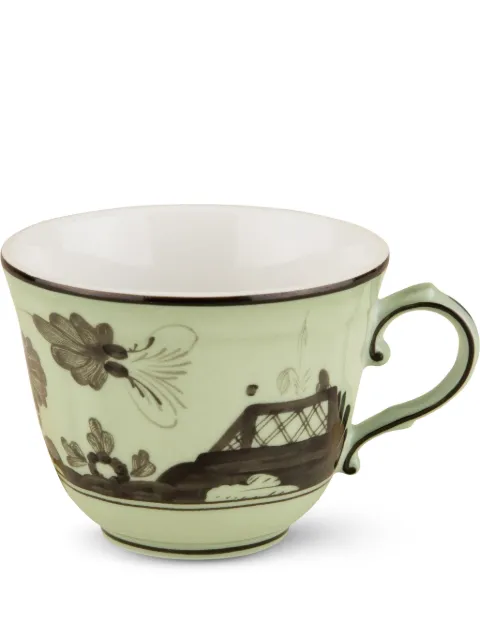 GINORI 1735 Oriente Italiano coffee cup (7 cm) Green 003RG00FTZ301010120G00124100