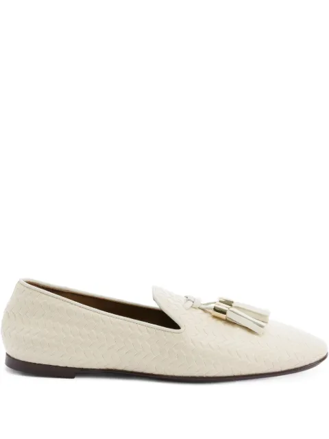 Giuseppe Zanotti GZ-Weave loafers White E560005002