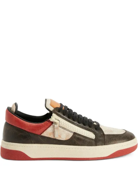 Giuseppe Zanotti GZ94 double-zip low-top sneakers Red RM50004001