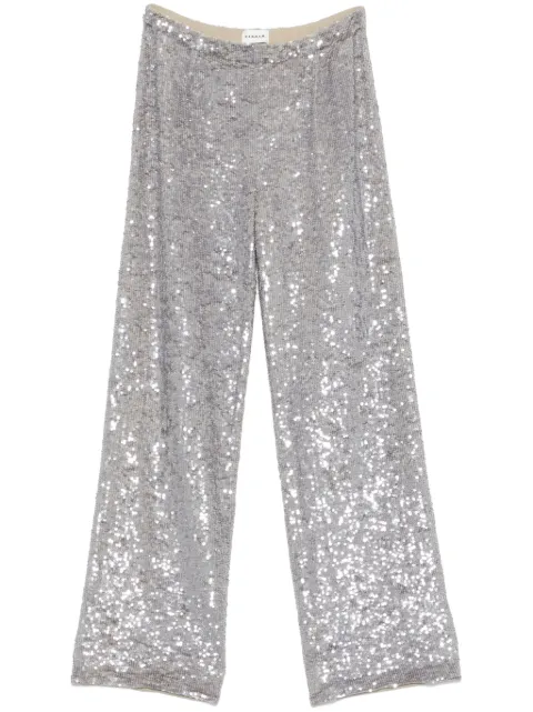 P.A.R.O.S.H. Gong straight-leg trousers Neutrals GONGD230733