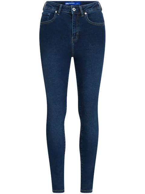 Karl Lagerfeld Jeans high-rise skinny jeans Blue A1W100091CM