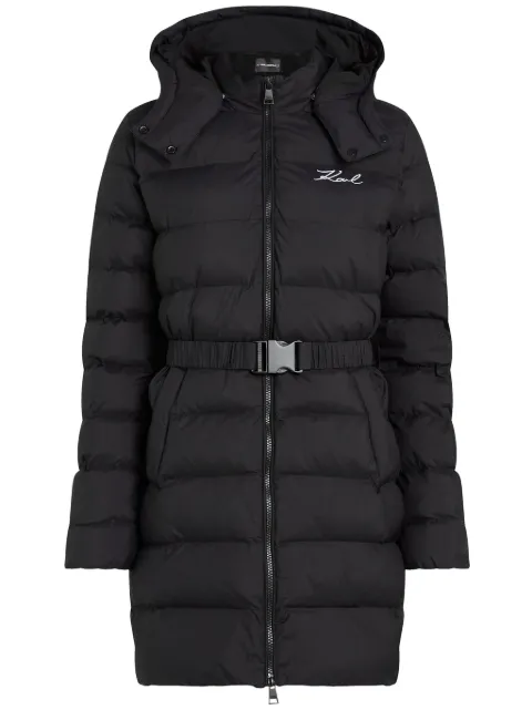 Karl Lagerfeld K/Signature puffer jacket Black A1W15047999