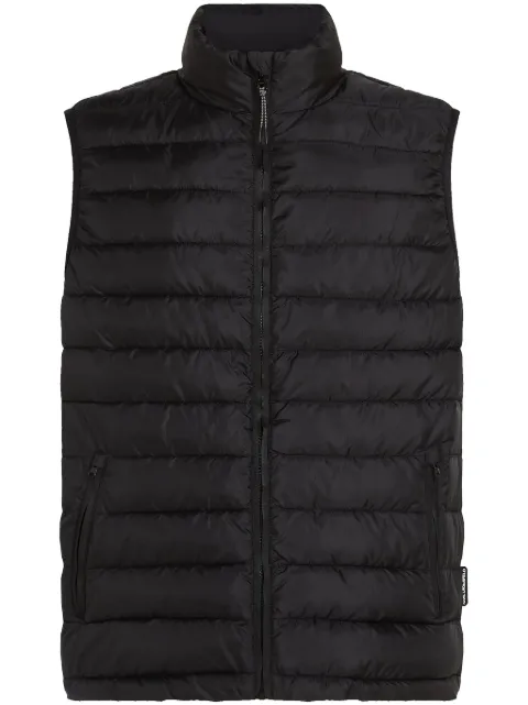 Karl Lagerfeld quilted gilet Black A1M15001999