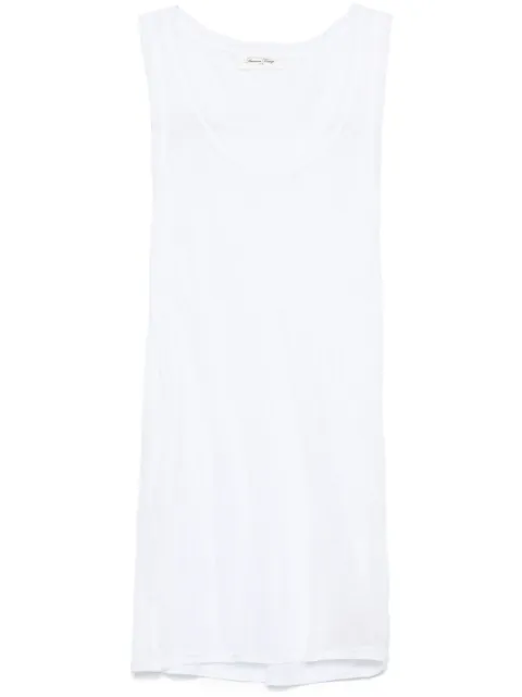 American Vintage Massachusetts tank top White MAS00