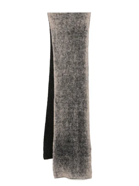 Paul Smith mohair rib scarf Neutrals M1A151SPN243